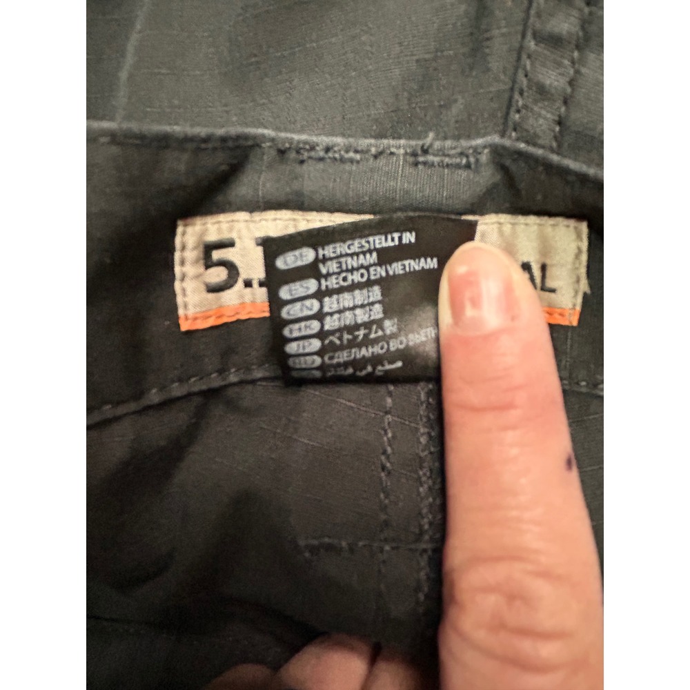 5.11 Tactical Mens Black Ripstop Cargo Pants 34x32 Tactical Series 74273 - Picture 3 of 10